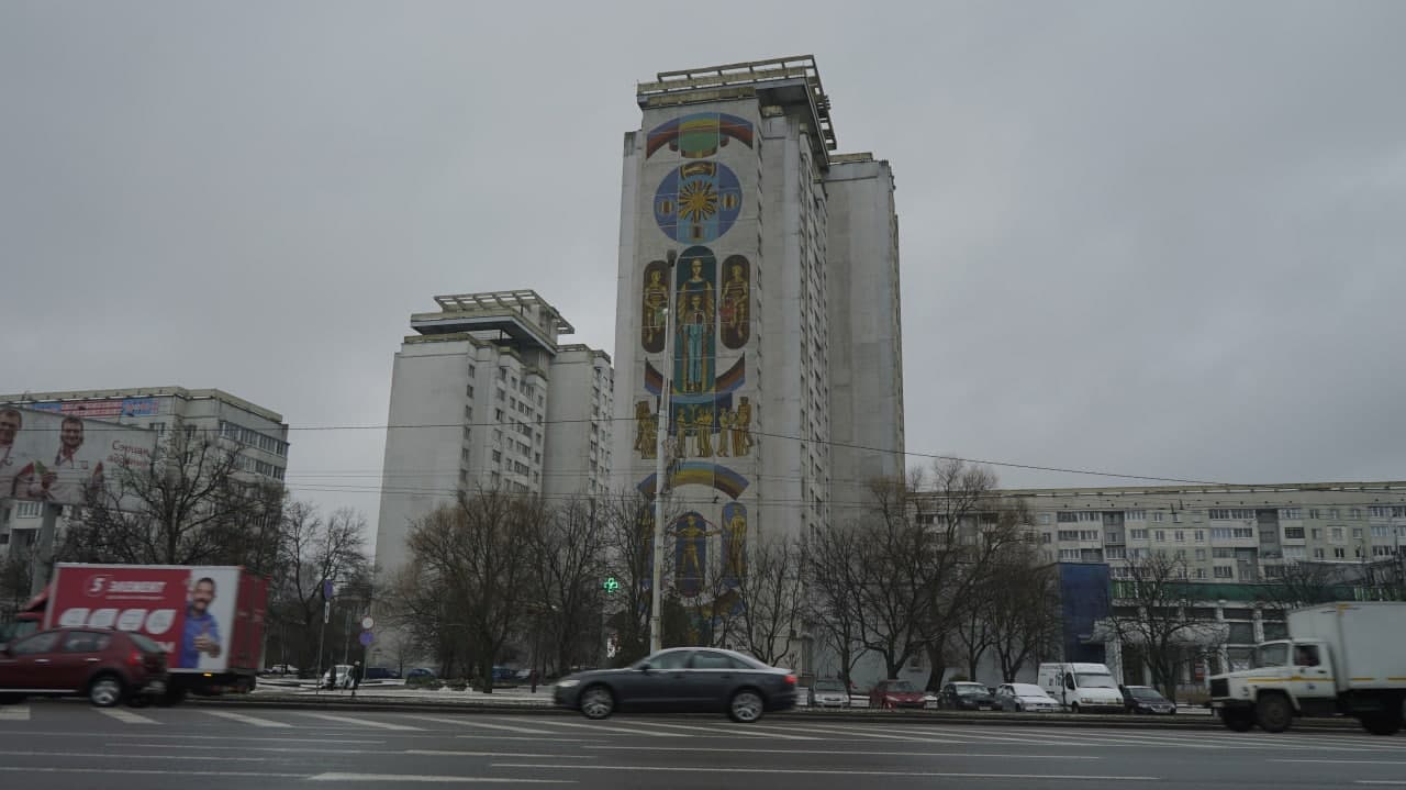 Советский стрит-арт. Мурал на Востоке