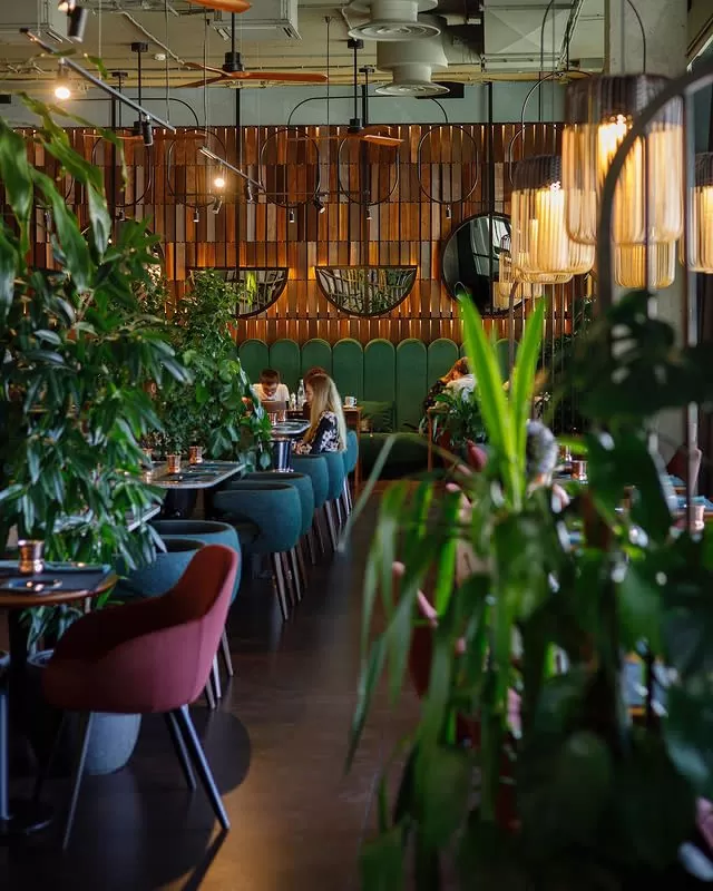 Bloom eatery кафе-оранжерея