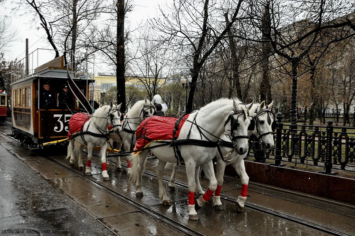 Власти Минска планируют вернуть трамваи с лошадьми на Октябрьскую улицу