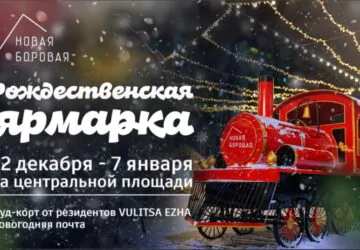 Рождественская ярмарка в Новой Боровой