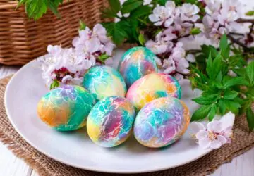 8 натуральных красителей для окрашивания яиц на Пасху